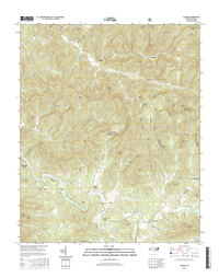 Alarka North Carolina  - 24k Topo Map