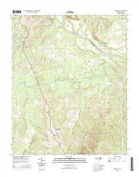 Ansonville North Carolina  - 24k Topo Map