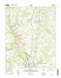 Ayden North Carolina  - 24k Topo Map