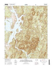 Badin North Carolina  - 24k Topo Map