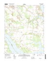 Weeksville North Carolina  - 24k Topo Map