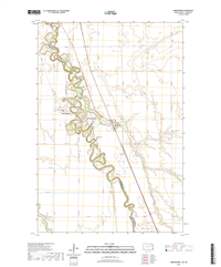 Abercrombie North Dakota - Minnesota - 24k Topo Map