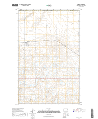 Ambrose North Dakota  - 24k Topo Map