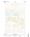 Upham SE North Dakota  - 24k Topo Map