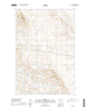 Vashti North Dakota  - 24k Topo Map