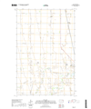 Voss North Dakota  - 24k Topo Map