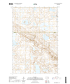 Wagon Wheel Hill North Dakota  - 24k Topo Map