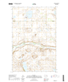 Warwick North Dakota  - 24k Topo Map