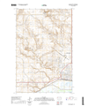 Williston West North Dakota  - 24k Topo Map