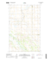 Willow City SW North Dakota  - 24k Topo Map