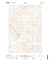 Wing North Dakota  - 24k Topo Map