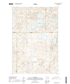 Woodhouse Lake North Dakota  - 24k Topo Map
