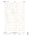 Wyndmere NE North Dakota  - 24k Topo Map