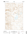 Zahl North Dakota  - 24k Topo Map