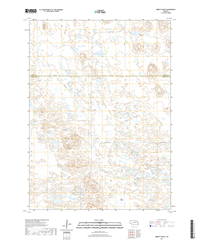 Adams - Nebraska - 24k Topo Map