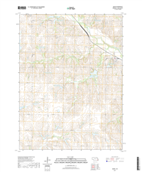 Agate - Nebraska - 24k Topo Map