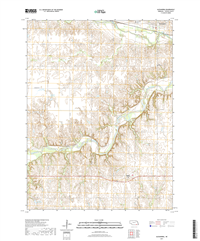 Alfalfa Center - Nebraska - 24k Topo Map