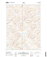 Allen - Nebraska - 24k Topo Map