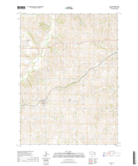 Allen Valley - Nebraska - 24k Topo Map