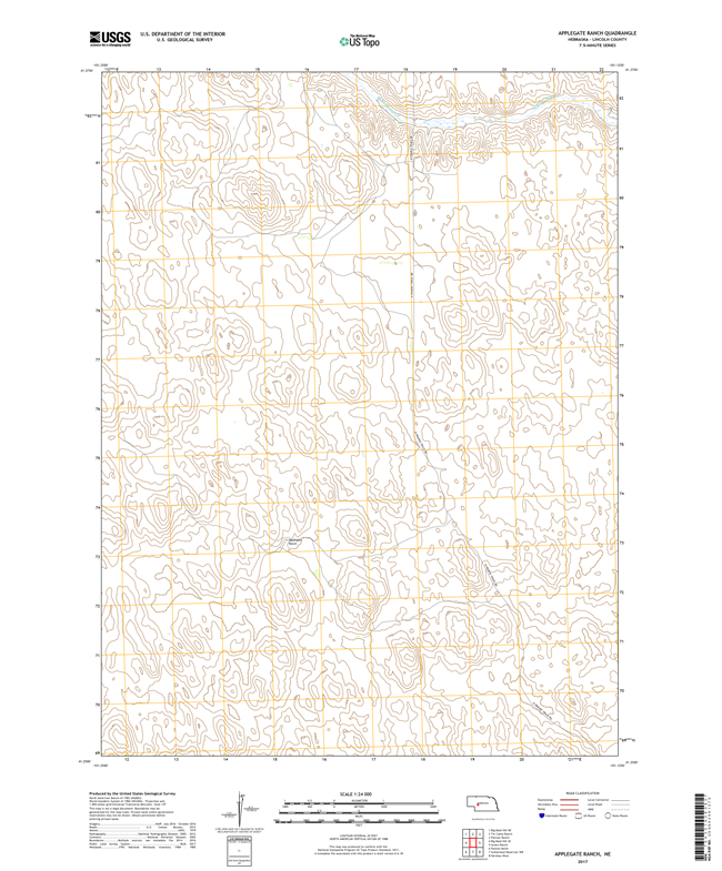 Arabia - Nebraska - 24k Topo Map