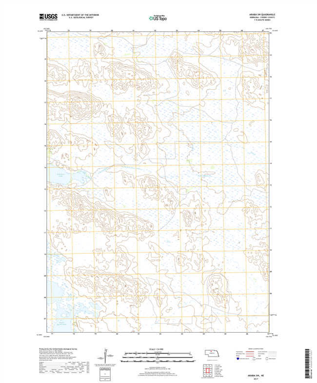 Arapahoe - Nebraska - 24k Topo Map