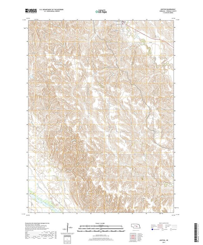 Atkinson - Nebraska - 24k Topo Map