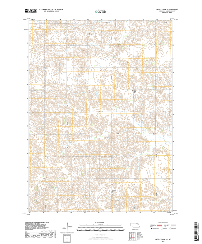 Bayard - Nebraska - 24k Topo Map