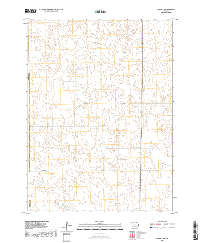 Walnut - Nebraska - 24k Topo Map