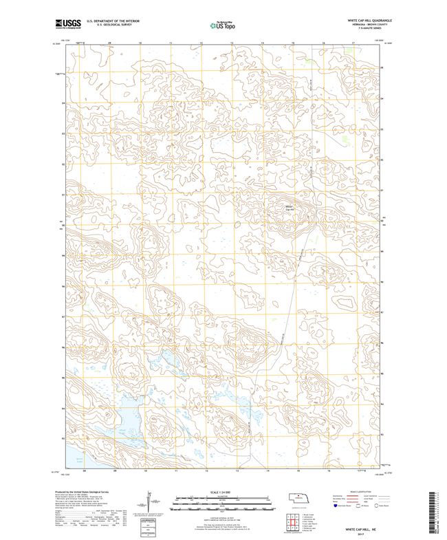 White Lake - Nebraska - 24k Topo Map