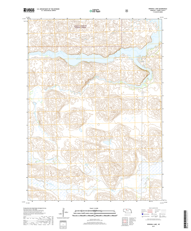Winside - Nebraska - 24k Topo Map