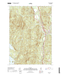 Ashland New Hampshire - 24k Topo Map