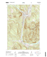 Berlin New Hampshire - 24k Topo Map