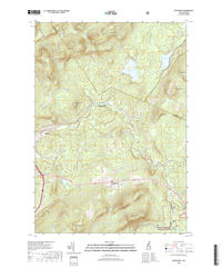 Bethlehem New Hampshire - 24k Topo Map