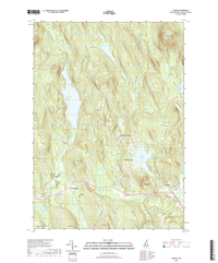 Canaan New Hampshire - 24k Topo Map