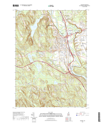 Concord New Hampshire - 24k Topo Map