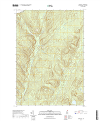 Cowen Hill New Hampshire - 24k Topo Map