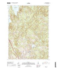 Derry New Hampshire - 24k Topo Map