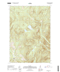 Diamond Pond New Hampshire - 24k Topo Map
