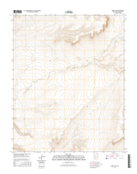 Abbott NW New Mexico - 24k Topo Map