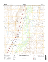 Abeytas New Mexico - 24k Topo Map