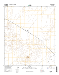 Afton New Mexico - 24k Topo Map