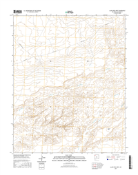 Alamo Mesa West New Mexico - 24k Topo Map