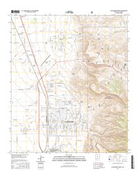 Alamogordo North New Mexico - 24k Topo Map