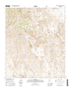 Whiterock Mountain New Mexico - 24k Topo Map