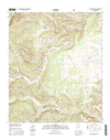 Woodson Canyon New Mexico - 24k Topo Map