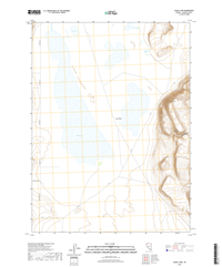 Alkali Lake Nevada - 24k Topo Map