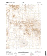 Allen Springs Nevada - 24k Topo Map