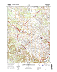 Albany New York - 24k Topo Map