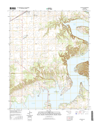 Afton NE Oklahoma  - 24k Topo Map