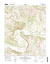 Twin Mounds Oklahoma  - 24k Topo Map